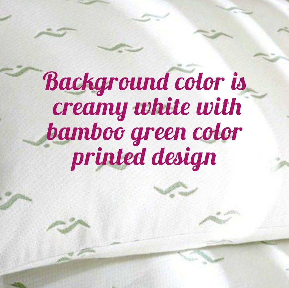 NEW Twin Size Bamboo Mattress Protector Pad Cover And Pillowcase Protector - Picture 5 of 12